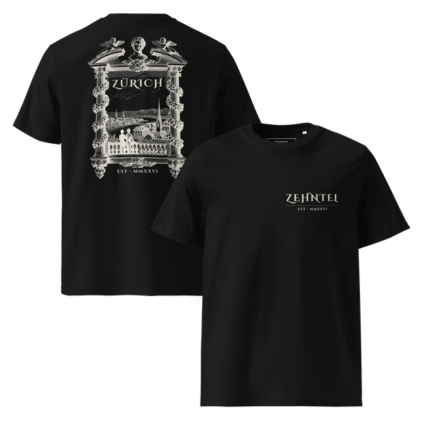 BLICK AUF ZÜRICH | Bio T-Shirt Dunkel