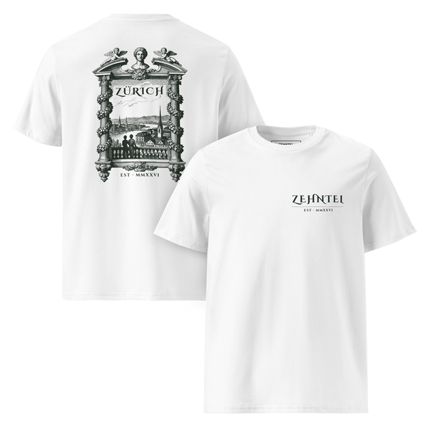 BLICK AUF ZÜRICH | Bio T-Shirt Hell